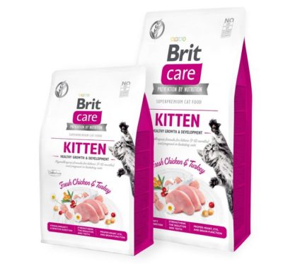 superpremium τροφη για γατακια Brit Care Kitten