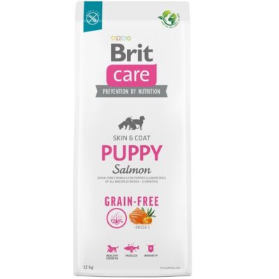 Brit Care Grain Free Puppy για κουταβια - νεαρούς σκύλους με σολομο