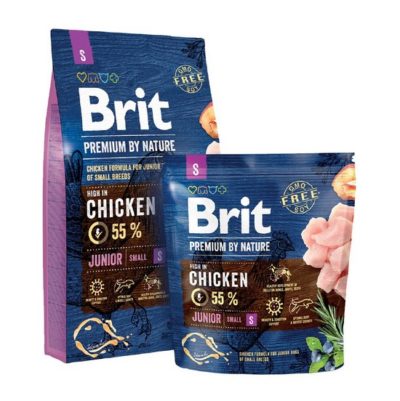 Brit για κουταβια Premium by Nature Junior Small τροφη νεαρων σκυλων μικρων φυλων