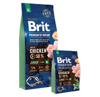 Brit Premium Junior XL by Nature τροφη για κουταβια πολυ μεγαλων φυλων