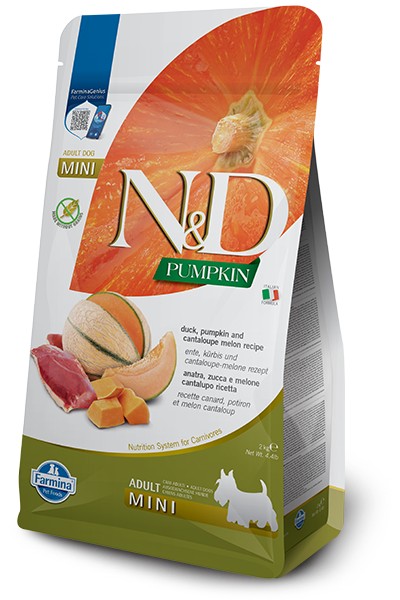 N&D Duck & Cantaloupe melon adult mini τροφη για σκυλο μικρης φυλης
