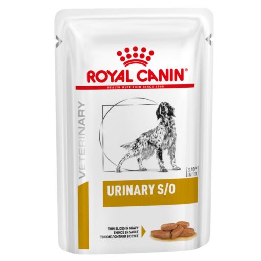 Royal Canin Urinary υγρη τροφη σκυλου κλινικη διαιτα για ουρολιθους διαλυση στρουβιτη