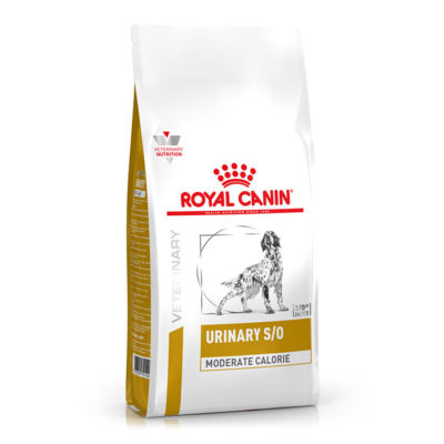 Urinary Moderate Calorie Royal Canin τροφη κλινικη διαιτα για σκυλο για διαλυση ουρολιθων.