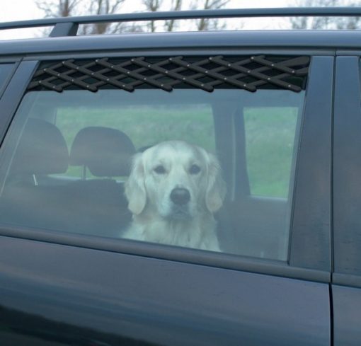 Πρακτικο πλεγμα για παραθυρο αερισμου αυτοκινητου σκυλου της Trixie