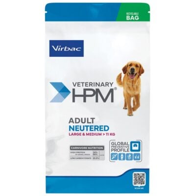 Virbac Sensitive Digest τροφη σκυλου Adult Neutered Large & Medium ενηλικων στειρωμενων σκυλων μεσαιας και μεγαλης φυλης Virbac Adult Neutered Large & Medium