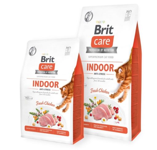 Brit Care Indoor Living superpremium υποαλλεργικη τροφη για γατα
