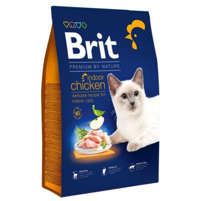 Brit Premium Indoor τροφη για γατα που ζει μεσα στο σπιτι