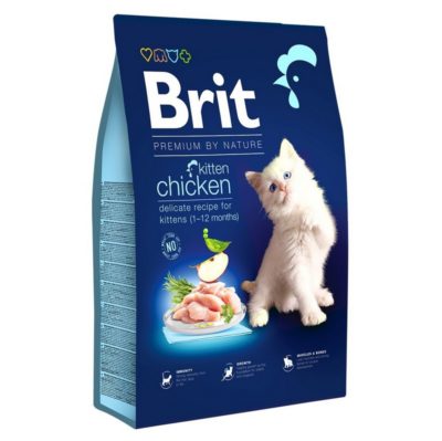 Brit Premium Kitten τροφη για γατακια με κοτοπουλο