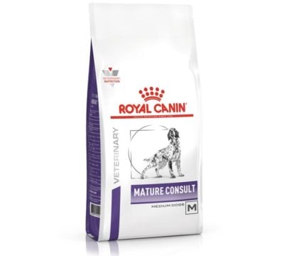 Royal Canin Senior Consult Mature είναι τροφη ηλικιωμενων σκυλων μεσαιου μεγεθους