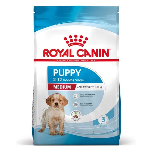 Τροφη για κουτάβια & νεαρους σκυλους μεσαιας φυλης Royal Canin Puppy Medium 