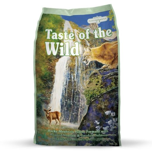 Taste of the Wild Rocky Mountain ξηρα τροφη γατας Grain Free με σολομο και ελαφι