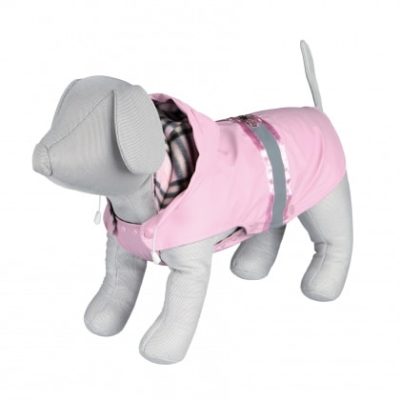 Αδιάβροχο παλτο σκυλων Trixie Como μπουφαν ροζ
