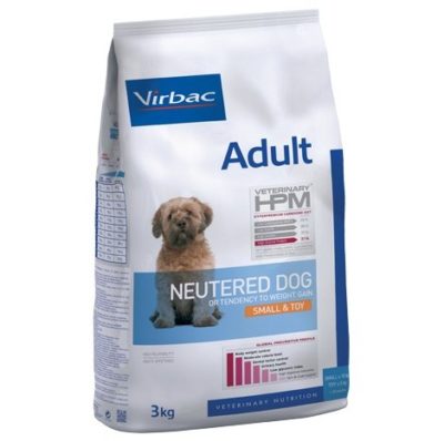 HPM Virbac τροφη για σκυλους Adult Neutered Small Toy στειρωμενους μικρης φυλης