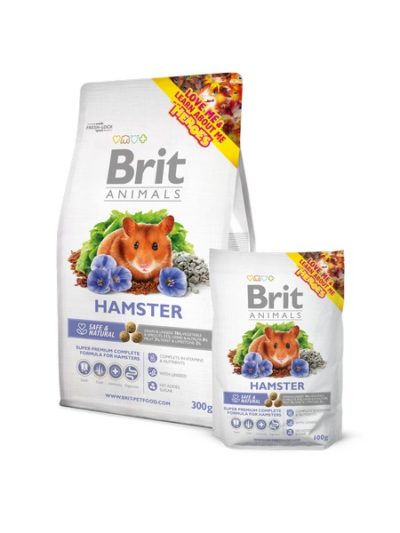 Superpremium τροφη χαμστερ Brit Animals Hamster
