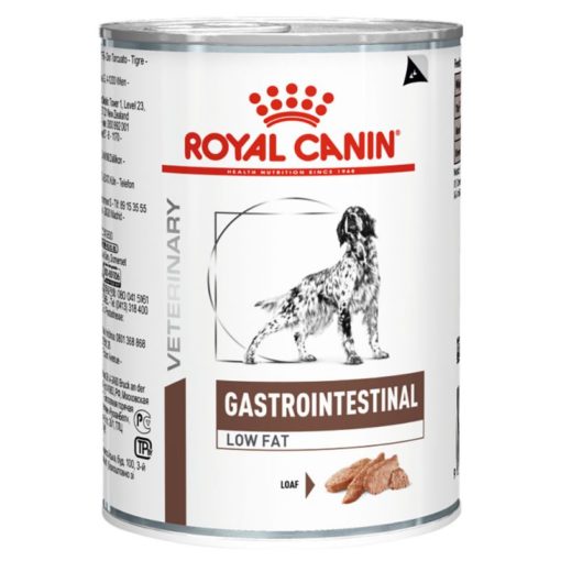 royal canin κονσερβα κλινικη διαιτα σκυλου gastro intestinal low fat με γαστρεντερολογικα προβληματα