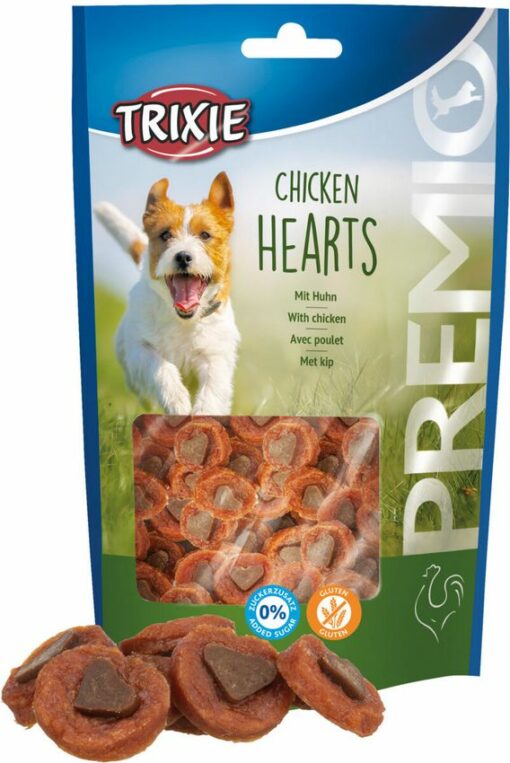 λιχουδια σκυλων Trixie Chicken Hearts