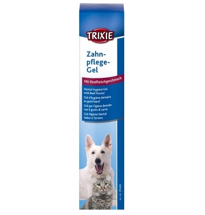 Gel καθαρισμου δοντιων σκυλων και γατων Trixie Dental Hygiene χωρις βουρτσα