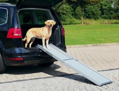 Trixie ραμπα σκυλου τηλεσκοπικη αλουμινιου για αυτοκινητο