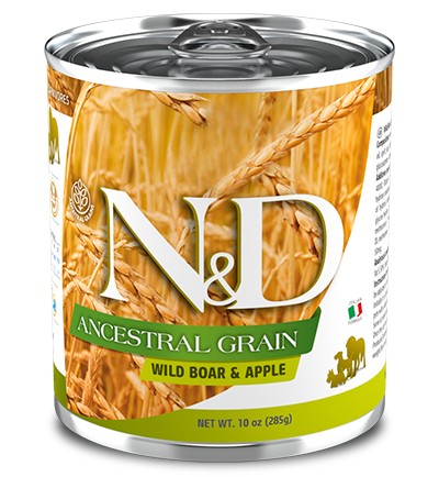 N&D Boar & Apple κονσερβα σκυλου Ancestral Grain