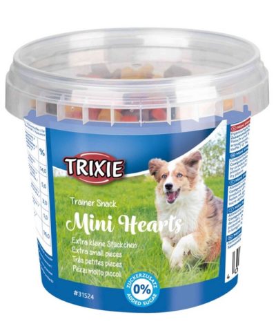 μινι σνακ λιχουδιες σκυλων Trixie Trainer snack Mini Hearts