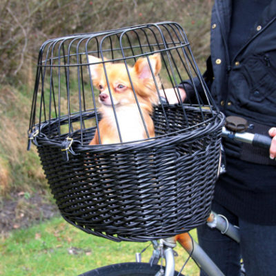 Trixie ψαθινο καλαθακι για ποδηλατο μεταφορας για σκυλους