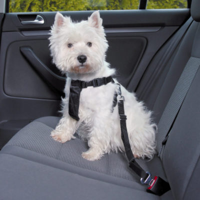 σαμαρακια για σκυλους αυτοκινητων για προστασια με σταθερο δεσιμο της Trixie