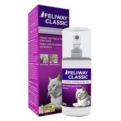 Feliway Spray για γατες - βοηθα στην ηρεμιση της γατας