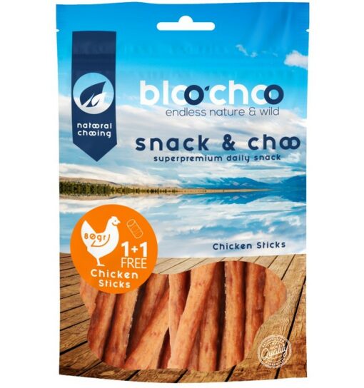 Bloochoo Chicken Sticks σνακ σκυλων κοτοπουλο