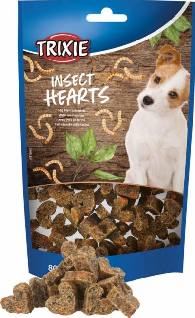 Trixie Insect Hearts λιχουδια για αλλεργιες σκυλων