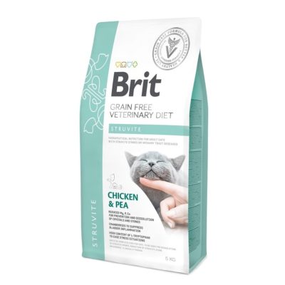 Η Brit κλινικη διαιτα γατας Struvite για ουρολιθιαση