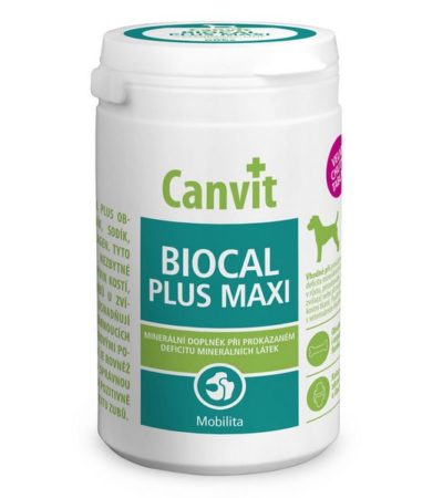 Canvit Biocal plus Maxi διατροφικο συμπληρωμα βιταμινες για σκυλο για αποκατασταση σκελετικων προβληματων