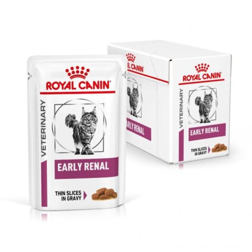 κονσερβα Royal Canin Early Renal είναι μια πληρης τροφη ηλικιωμενης γατας