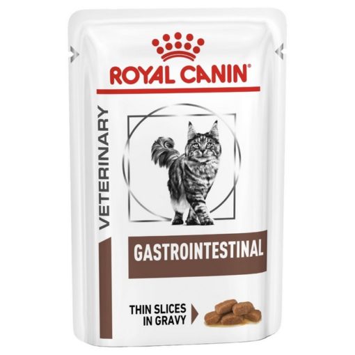 Η Royal Canin Gastrointestinal κονσερβα κλινικες διαιτες γατας με χρονια, οξεια διαρροια, γαστρεντεριτιδα, κολιτιδα