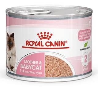 Royal Canin Mother Baby Cat υγρη τροφη κονσερβες για νεογεννητα γατακια απογαλακτισμο