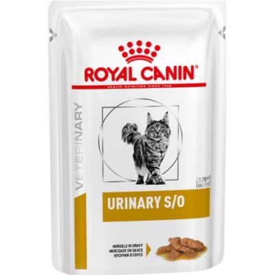 γατας Royal Canin Urinary pouch S/O Gravy κλινικη διαιτα για ουρολιθιαση
