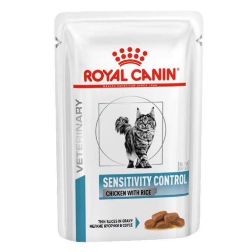 Royal Canin γατας Sensitivity Control κονσερβα για τροφικες αλλεργιες ή τροφικες δυσανεξιες