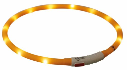 Trixie USB flash light ring  φωτιζομενο περιλαιμιο επαναφορτιζομενο για σκυλους