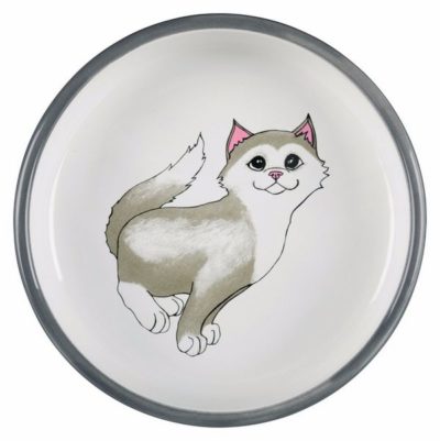 Trixie κεραμικο πιατακι για γατες με κοντη μουσουδα
