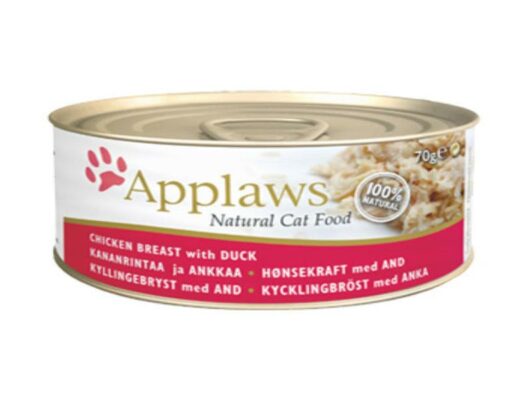 Applaws Chicken Breast Duck υγρη τροφη γατας