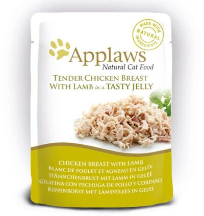 Applaws Chicken Lamb κονσερβα φακελακι γατων