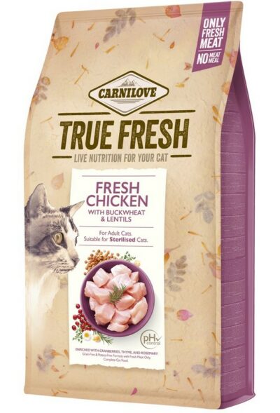 Carnilove true fresh γατας κοτοπουλο