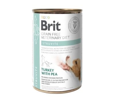 Η Brit Struvite VD κλινικη διαιτα κονσερβα σκυλου Grain Free για διαλυση στρουβιτη - ουρολιθιαση σκυλου