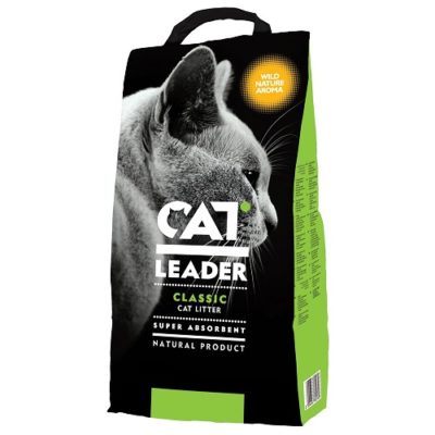 Cat Leader Classic Wild Nature υγιεινης αμμος γατας μπεντονιτη γατας με αρωμα