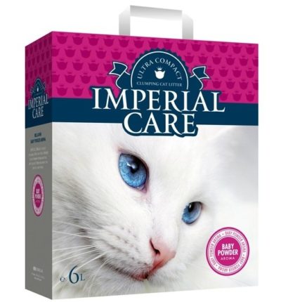 Η Imperial Care Baby Powder αμμος υγιεινης γατας μπεντονιτη με αρωμα