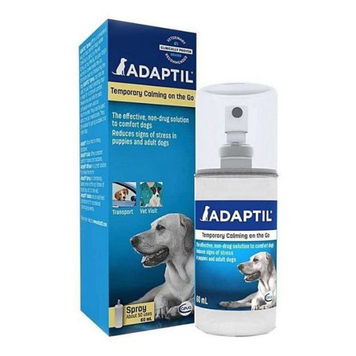Το Adaptil Spray σκυλων για ηρεμια στη μεταφορα στο αυτοκινητο