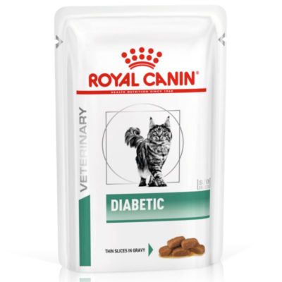 Υγρη τροφη γατας Royal Canin Diabetic κλινικες διαιτες για γατα με σακχαρωδη διαβητη