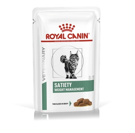 Royal Canin Satiety κλινικη διαιτα φακελακι υγρη τροφη γατας για χασιμο η διατηρηση βαρους
