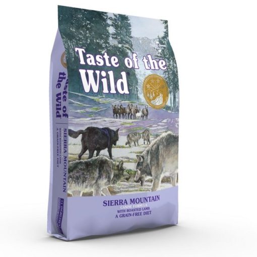 Taste of the Wild Sierra Mountain Grain Free ξηρα τροφη για σκυλους με κρεας αρνιου