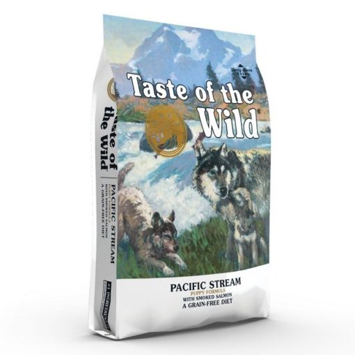 Taste of the Wild Pacific Stream puppy Grain Free τροφη για κουταβια με καπνιστο σολομο