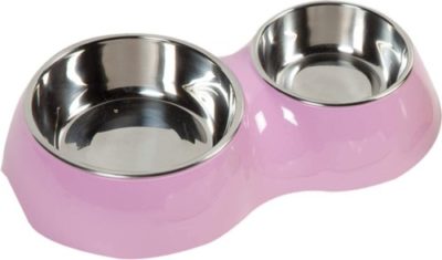 Flamingo Dish Royal Doplo διπλη ποτιστρα για σκυλους γατες ταιστρα